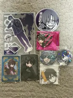 桃源暗鬼 c107 缶バッジ カード 淀川真澄 朽森紫苑 猫咲波久礼 コミケ