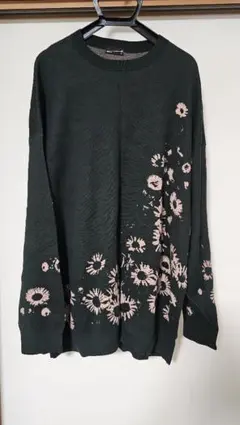 LAD MUSICIAN ハルジオン柄ニット