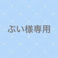 ぷい様専用