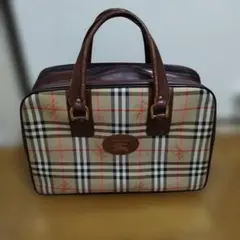 9*様 バーバリー　ボストンバッグ　オールドのサムネイル