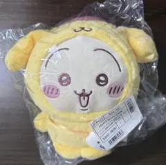 ちいかわ×サンリオ うさぎ×ポムポムプリン ぬいぐるみ