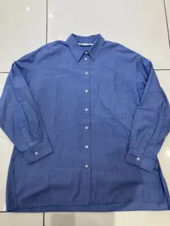 本日お値下げ！ZARA ストライプ 長袖シャツ Mサイズ