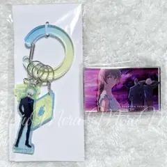 呪術廻戦 ファンパレくじ C賞 カラビナアクリルキーホルダー 五条悟 D賞セット