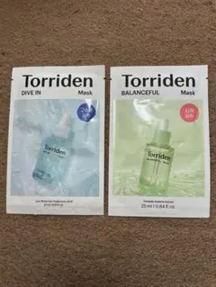 Torriden DIVE IN Mask 、BALANCEFUL Mask