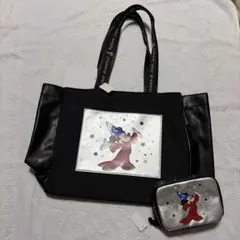 ファンタジア　トート　ポーチ　ミッキー　ディズニーランド　新品未使用