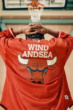 【新品未使用】wind and sea ✖️nbaコラボ　Tシャツ 2026年最新】wind and sea nbaの人気アイテム - メルカリ