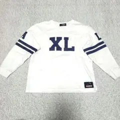 XLARGE 120cm 長袖カットソー ホワイト