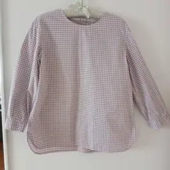 ＨＵＭＡＮ　ＷＯＭＡＮ　プルオーバーシャツ　チェック柄