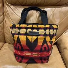 PENDLETON ペンドルトン ネイティブ柄トートバッグ　赤系