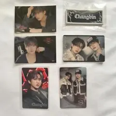 straykids アプグレ特典グッズ トレカ ネームバッジ チャンビン スキズ