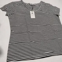❤タグ付き❤ボーダー　半袖　Tシャツ　レディース　XL
