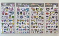 たまごっち4sizeステッカーたまごっちパラダイス、おみせっちしりーず4枚セット