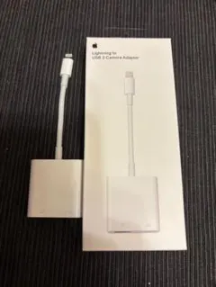 Apple Lightning - USB 3カメラアダプタ