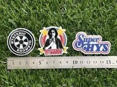 3枚セット ヒステリックグラマーステッカー ヒスガール タイヤ ロゴステッカーCのサムネイル
