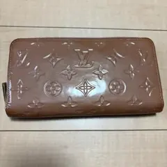 LOUIS VUITTON 長財布 ヴェルニ ピンクベージュ