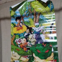 ドラゴンボールZ ポスター 集合イラスト　当時品