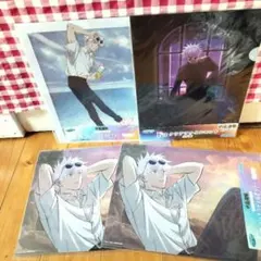 SEGAラッキーくじ クリアファイル 五条悟 群青 落日 明昼の刻 黄昏の刻 F