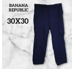 BANANA REPUBLIC 【30X30】ネイビー パンツ
