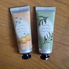 ハンドクリーム　2個セット　ハニー　オリーブのサムネイル