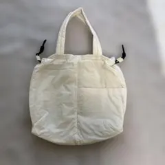 studio clip ホワイト　バッグ 調整可能ストラップ付き