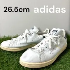 adidas 26.5 ホワイト スタンスミス スニーカー ホワイトレザー 定番のサムネイル