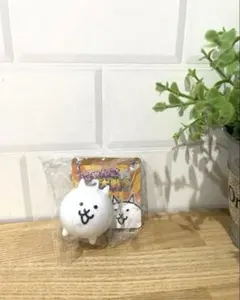 希少！にゃんこ大戦争　ミニソフビライト　キーホルダー　新品未開封タグ付