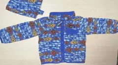 Patagonia 魚柄 ジャケット 2T ジャンパー、ウィンドブレーカー、薄手