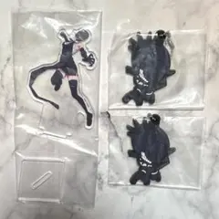 チェンソーマン　ボム　アクリルスタンド 一番くじ　ラバーストラップ　G賞　レゼ