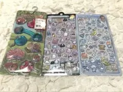 ボンボンドロップシール ばけばけ わんわん こびとづかん ウォーターシール