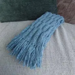 【お値下げ】ふんわり手編みマフラー