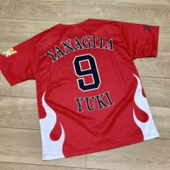 福岡ソフトバンクホークス　柳田悠岐　カチドキレッドTシャツ