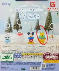 ディズニーキャラクター　めじるしアクセサリー プーさん