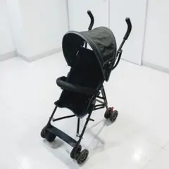 西松屋 SmartAngel バギーfanネオD ブラック×ブルーのサムネイル