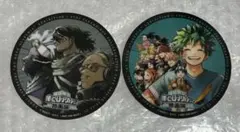 ヒロアカ 原画展 コラボカフェ 大阪 コースター 2枚セット