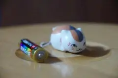 【未使用品】にゃんこ先生　ぷにゅぷにゅマスコット　キーホルダー
