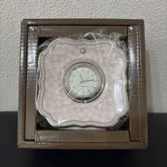 Noritake 置時計 キルティングピンク H-977Lのサムネイル