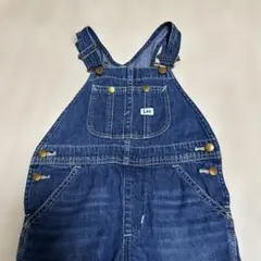Lee デニムオーバーオール ワイドレッグ