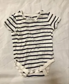 babyGap ストライプロンパース 12-18ヶ月