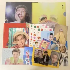 BTS ナムジュン RM トレカ セット クリアファイル