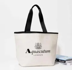 大人ミューズ　付録　Aquascutum ロゴ入りトートバッグ