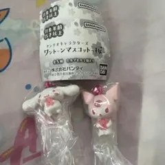サンリオキャラクターズ　ワントーンマスコット　桜　クロミ　シナモロール