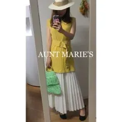 ☆新品AUNT MARIE'S☆アントマリーズ Dカンベルト付きリブトップスのサムネイル