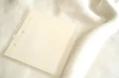 シール帳 シール台紙 星のホログラムリフィル 3穴10枚入り