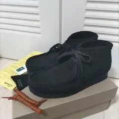 CLARKS クラークス オリジナルズ　ブラックスエード 23.5cm