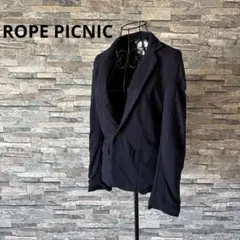 ROPE PICNIC ネイビー　ジャケット　上着　ブレザー　Mサイズ