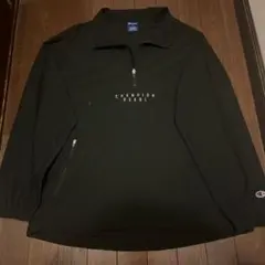 Champion ハーフジップ プルオーバー ブラック Lサイズのサムネイル