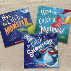 【How to Catch 3冊】英語絵本　絵本　英語多読　読み聞かせ　英語教育