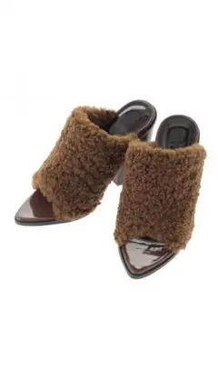 ⭐️MURUA⭐️ボアミュール⭐️茶色⭐️正規品…⭐️値下げします♥️