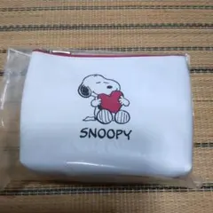 【ノベルティ】スヌーピー ポーチ&ミラーセット