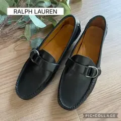 極美品　ラルフローレン　ビットローファードライビングシューズ　レザー　黒24.5 楽天市場】Lauren Ralph Lauren ローレンラルフローレン